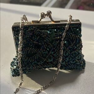 Elegant Beaded change purse.